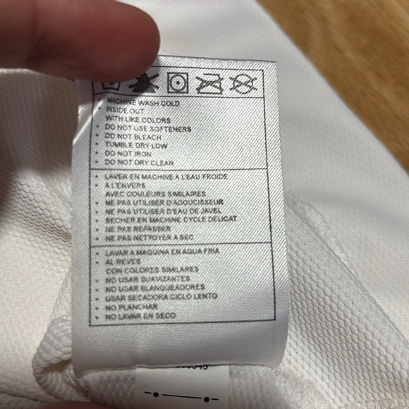 Nike Golf Fit Dry Polyester & Spandex Golf Polo Zippered T-Shirt Size Small(4-6) - Picture 6 of 8